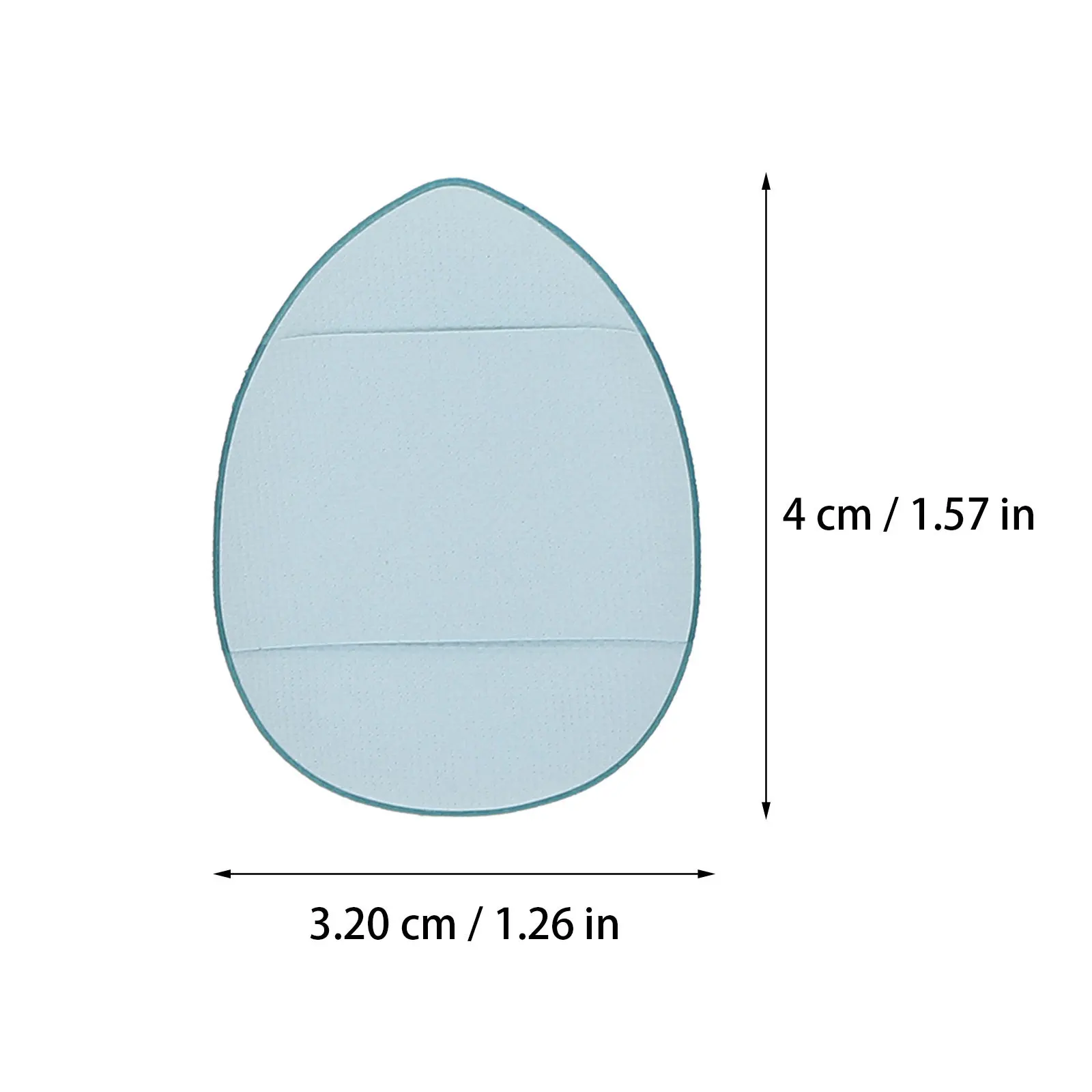 12 Uds Mini esponja de maquillaje en polvo base Facial Puff cómodos almohadillas de polvo portátiles herramienta de herramientas de maquillaje
