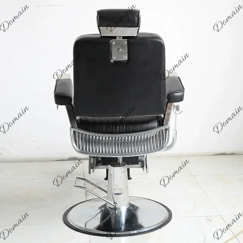 BQE Rolling Fashionable Barber Chair Vintage Reclining Minimalist Shaving Barber Chair Modern Design Salon Furniture Silla XYBC