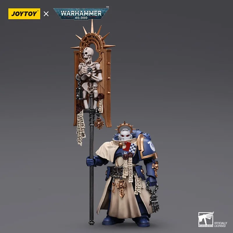 【Accessories】JOYTOY Warhammer 40k 1/18 Action Figures Ultramarines Bladeguard Ancient Model Toy