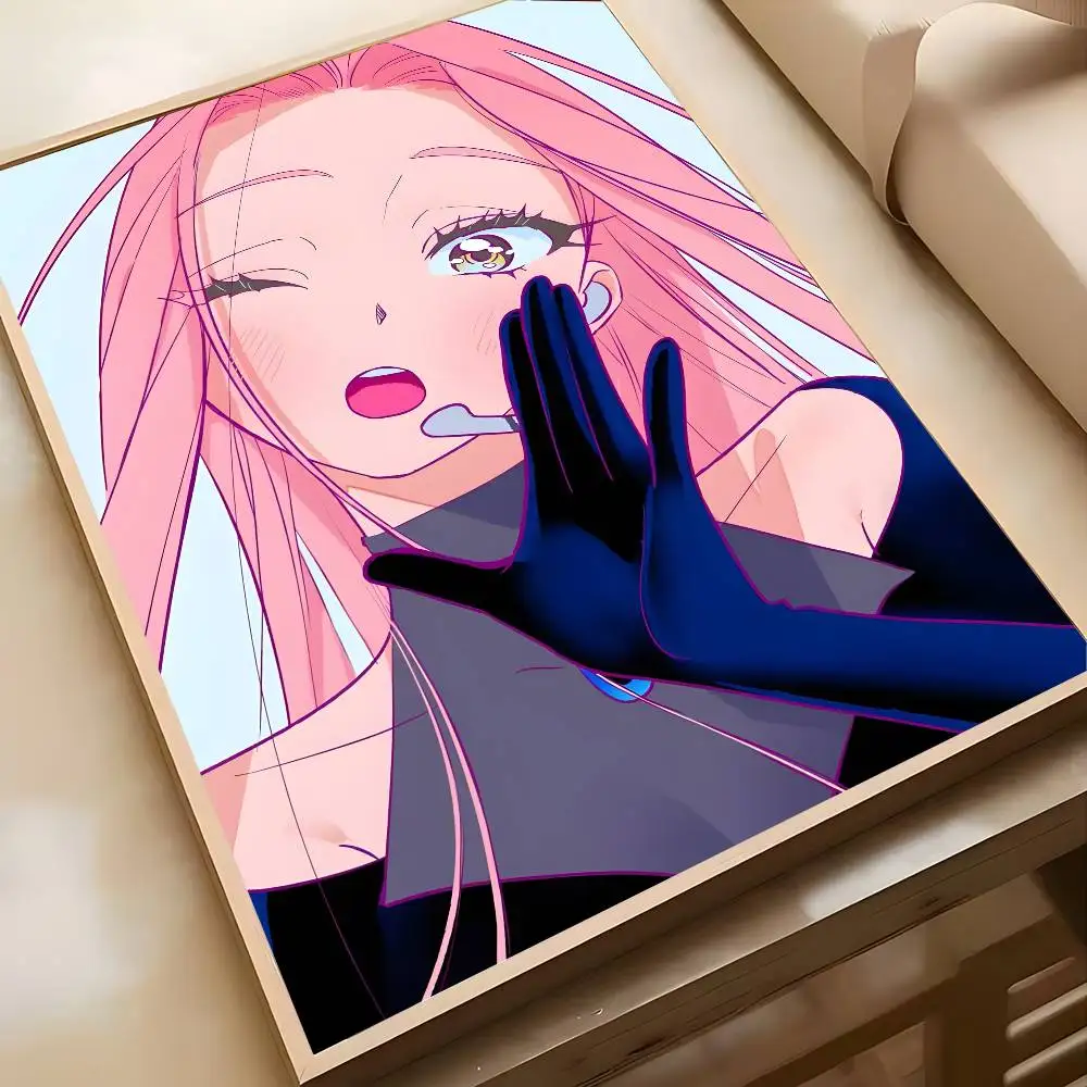 الغريبة المرحلة أنيمي المشارك الفن اللوحة ملصق مع المطبوعات غرفة نوم المنزل غرفة المعيشة الديكور هدية #6