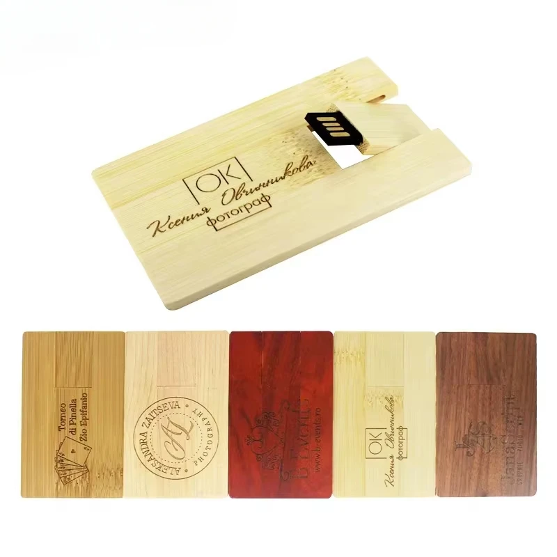 

Fashion Bamboo and Wood Redwood Wood Pendrive Card Model Usb Flash Drive 4GB 16GB 32GB 64GB Free Custom Logo