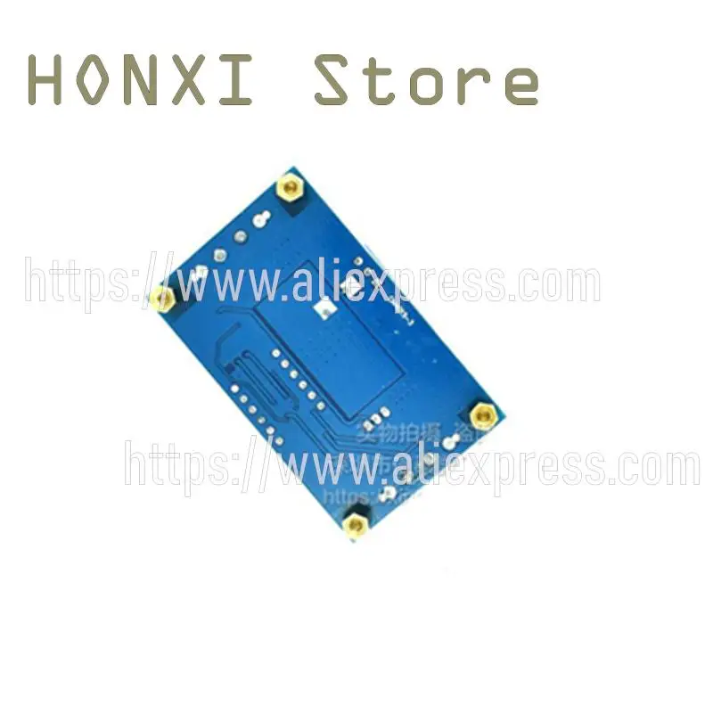 1PCS 5A high-power XL4015 75 w DC - DC adjustable step-down module with voltmeter display to send the pillars