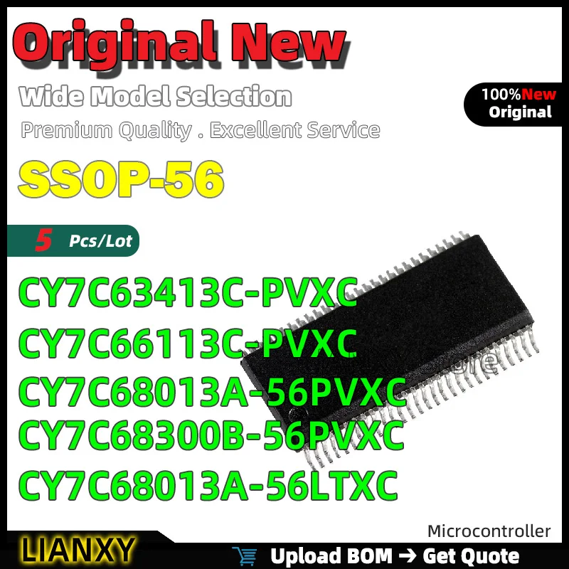 5-個-ssop-56-cy7c63413c-pvxc-cy7c66113c-pvxc-cy7c68013a-56pvxc-cy7c68300b-56pvxc-cy7c68013a-56ltxc-マイクロコントローラー新オリジナル
