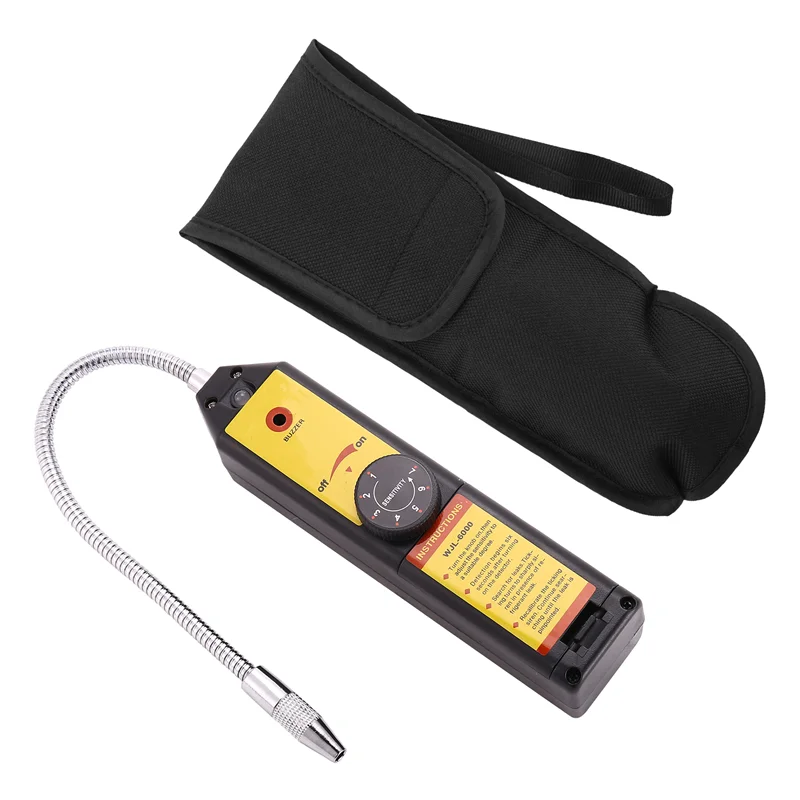 B92B-WJL-6000 Detector de fugas de freón Detector de fugas halógeno Gas refrigerante HVAC R22 R410A R134A R1234YF Cfcs HCFC Detector