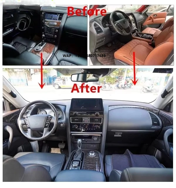 

2024 Interior Upgrade Kit for Patrol 2010 On.Y62 Interior Upgrade Kit. Nismo Navigation Upgrade Kit for Patrol Y62