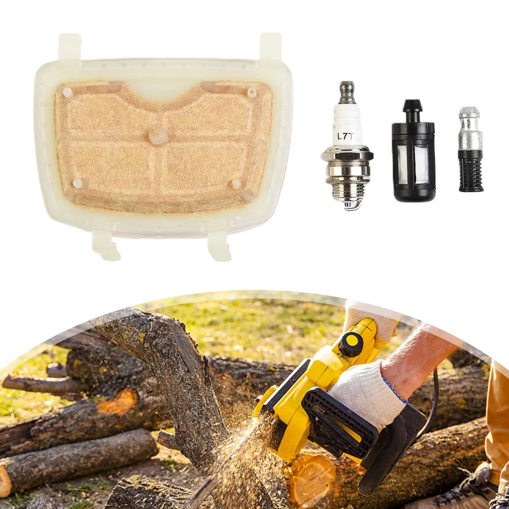 MS181 MS211 Filter Set MS171 MS181 MS211 Kit Air Filter Chainsaw Parts Filter Replacement Fuel Filter For MS171 Chainsaw