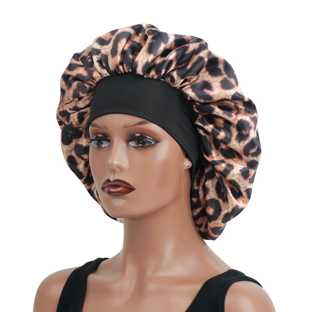 Ladies Satin Sleep Cap Hair Protection Cover Soft Comfortabl