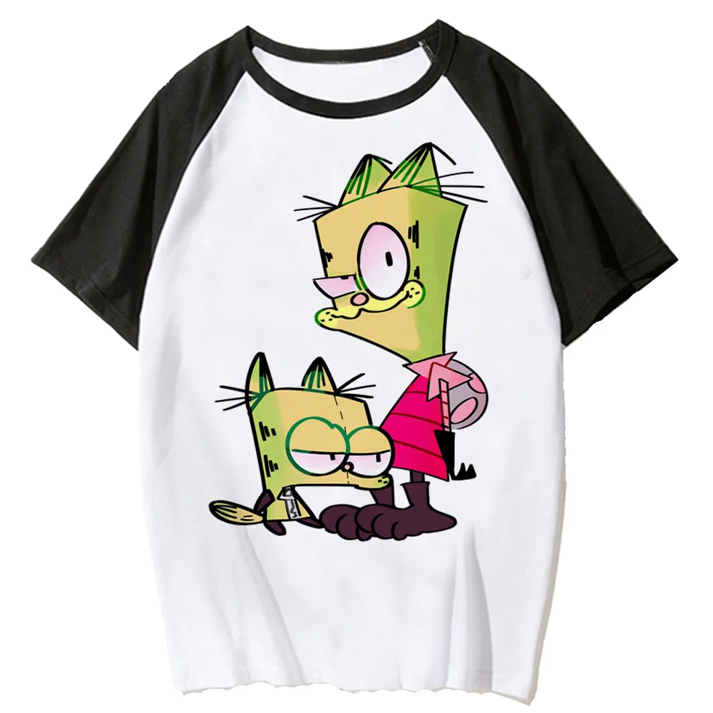 Invader Zim top women summer top girl anime clothing