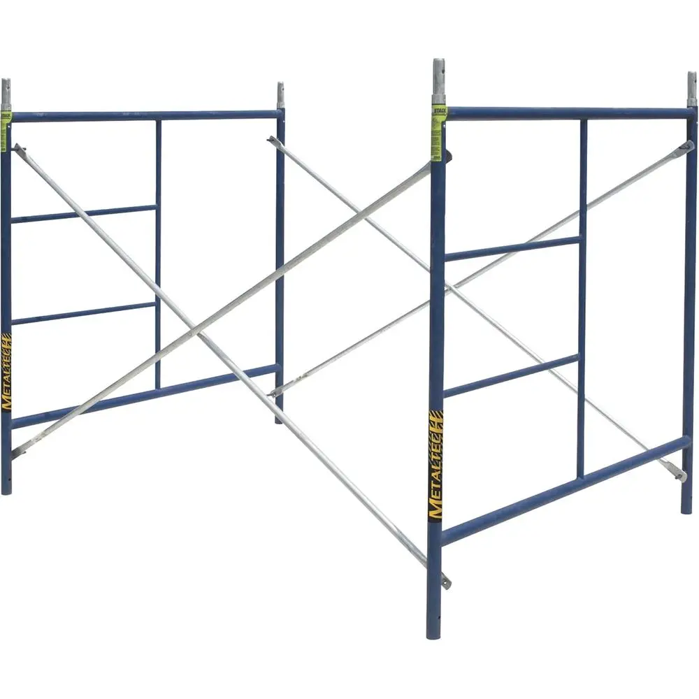 SAFERSTACK Single Lift Scaffold Set - 5ft. x 5ft. x 7ft. Model Number M-MFS606084