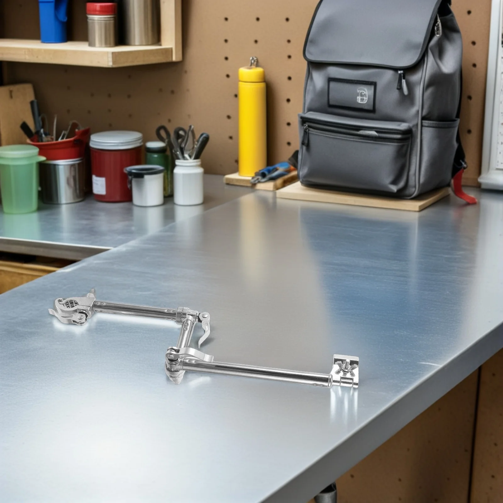 

Electric Scooter Umbrella Holder Adjustable 0.87''-1.7'' Handlebar Mount 360° Rotating Foldable Bracket For Wheelchair