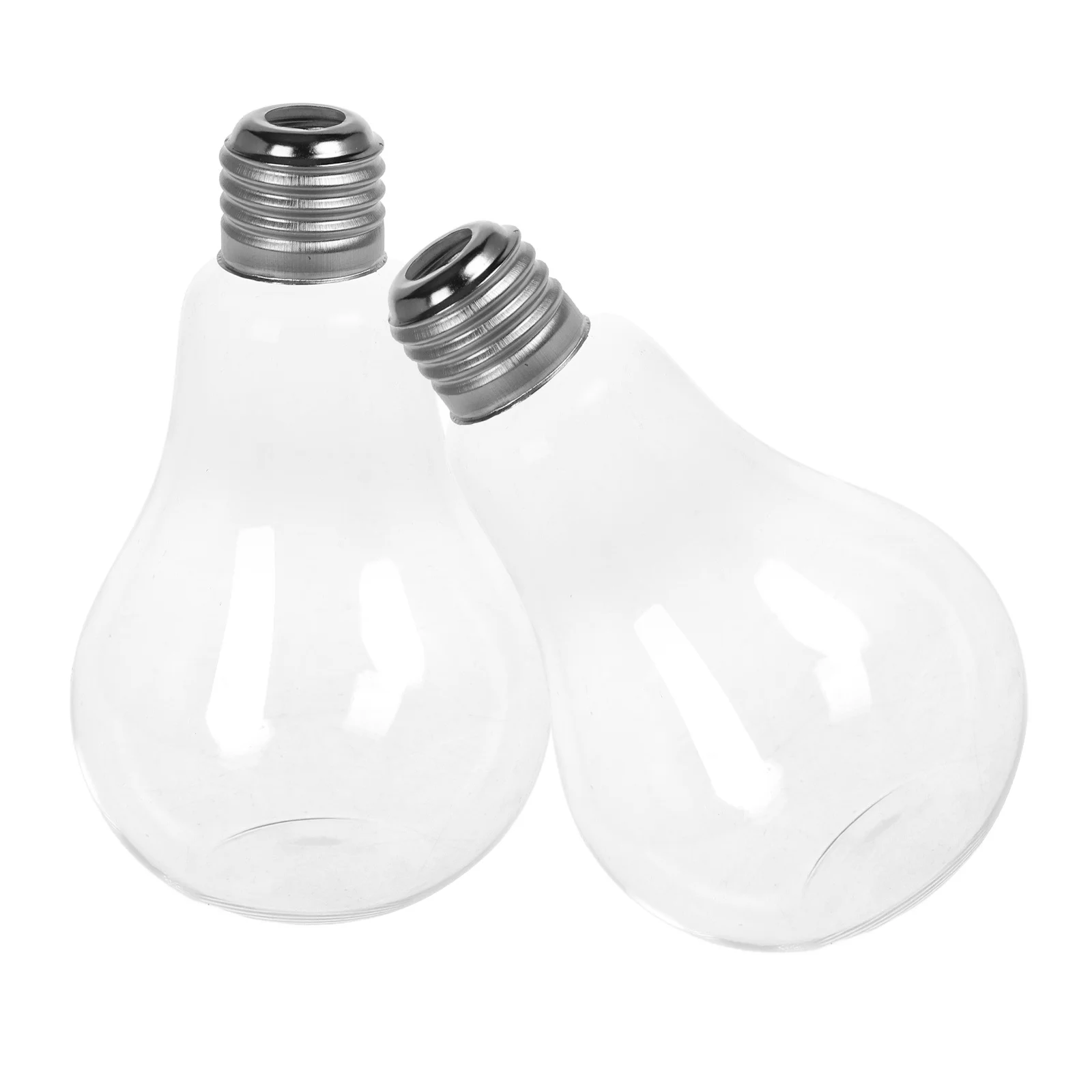 

2Pcs Glass Bulb Planter Hydroponic Vase Vintage Hanging Decorative Plant Container Mini Hyacinth Bud Vase for Wedding Party Home