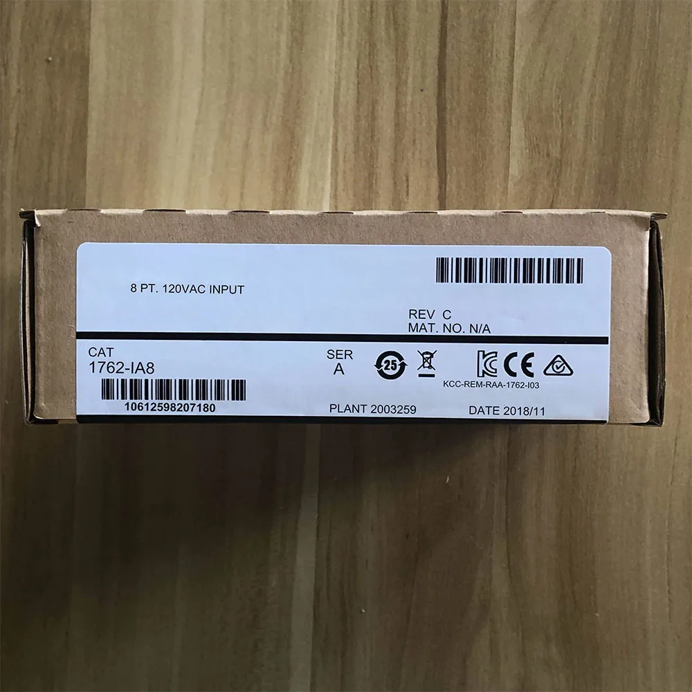 Brand New in Box Sealed 1762-IA8 8-Point 120V AC Input Control Module