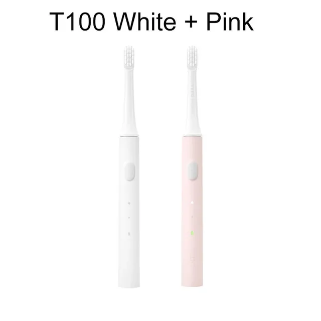 Mi Smart Toothbrush T100 Electric Toothbrush | USB Rechargeable & Waterproof | Colorful | Replacement Brush Heads