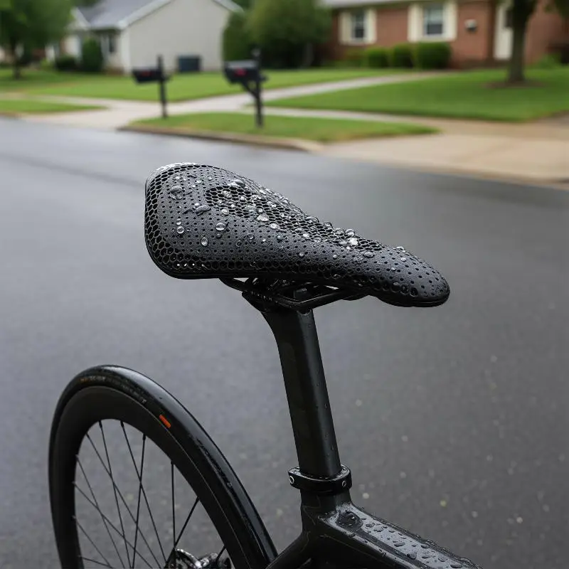JIELEI Ultraleichte 3D-Gedruckte T800 Carbon-Fahrradplatte, Rostfreies Langlebiges Zubehör für Straßenrennen und Rennveranstaltungen – Detail 6