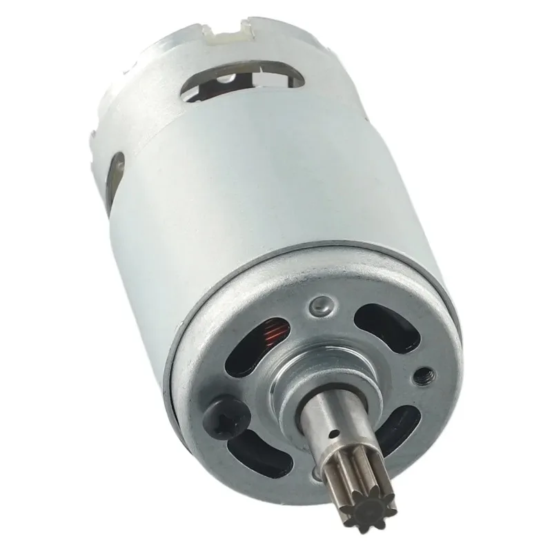 18V 8 Teeth DC Geared Motor RS-550VD-6532 Power Tool Replacement Parts 50027484 For WU390 WX390 WX390.1 Electric Drill