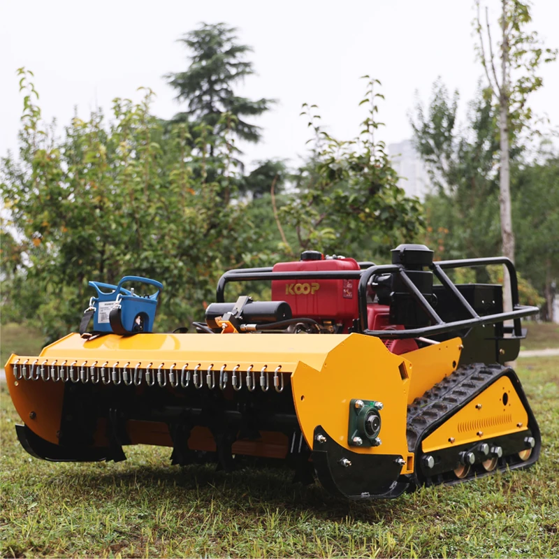 Customized CE EPA approved remote-controlled lawn mower suitable for mowing forest gardens and lawns