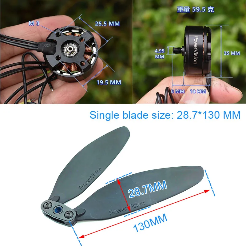 2808 motore Brushless 3S-4S 700KV CW CCW per RC Aircraft Plane Mini Multicopter motore Brushless con elica paddle