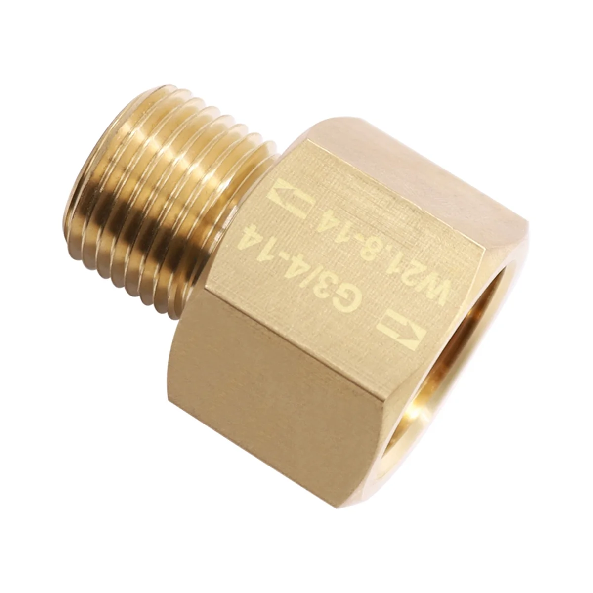 CO2 Thread Converts Adapter Match Quooker Cube Tank Female G3/4 to Male W21.8