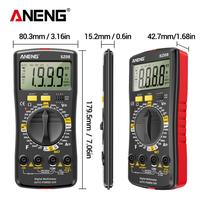 ANENG SZ08 Digital Multimeter Voltage Resistance Meter AC/DC Ammeter 600V Voltmeter Multimetr Electrician LCD Backlight Ohm Test