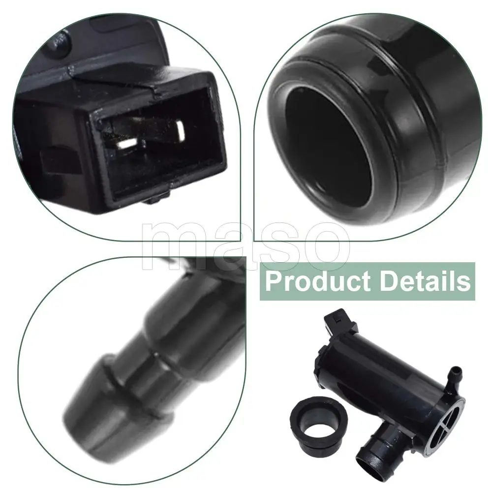 For Ford ESCORT MK4, MK5, MK6, MK7 1985-2000 86AB17K624DA Front Windshield Washer Pump Motor view 6