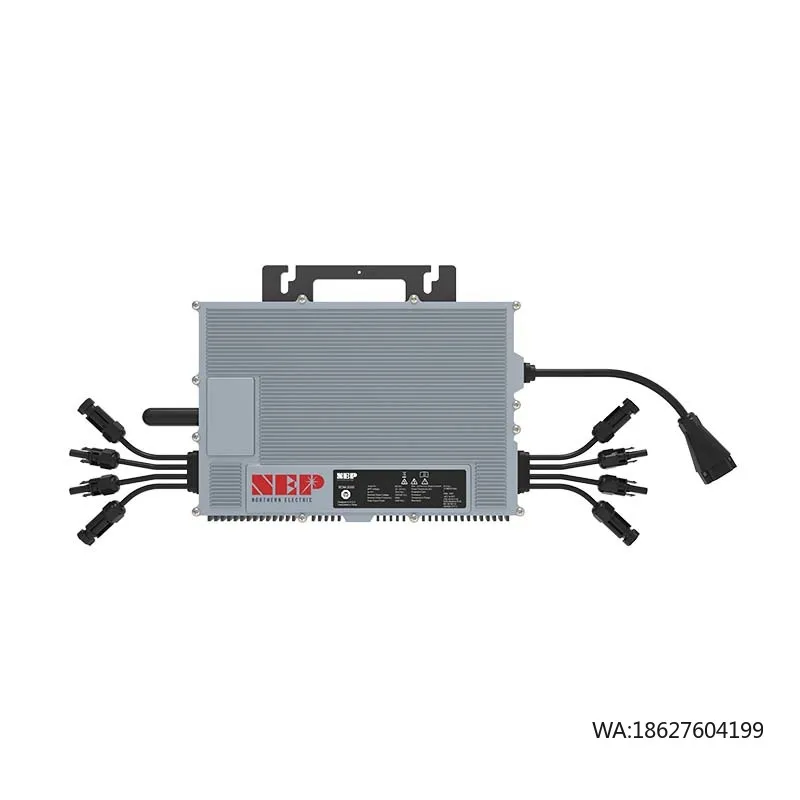 

2000W Solar Micro Inverter MPPT Grid-Tie Wi-Fi EU/US Stock Balkonkraftwerk Plug & Play BDM-2000 for Home On-Grid System