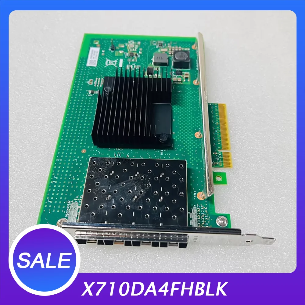 

X710DA4FHBLK FH X710-DA4 X710-F4 Четырехпортовая гигабитная сетевая карта