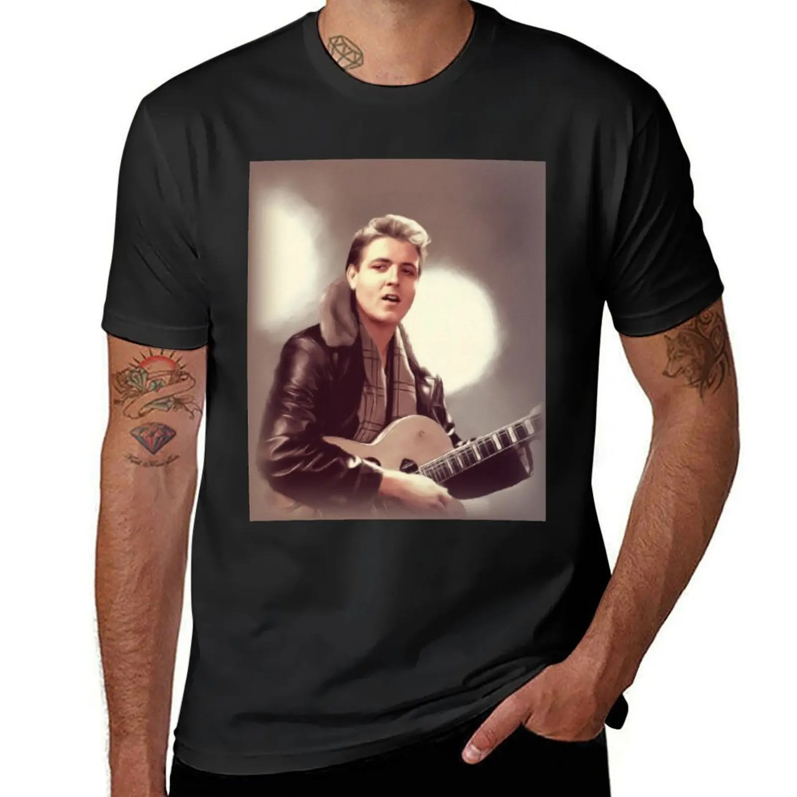 Eddie Cochran, Music Legend T-Shirt tops cute tops designer t shirt men