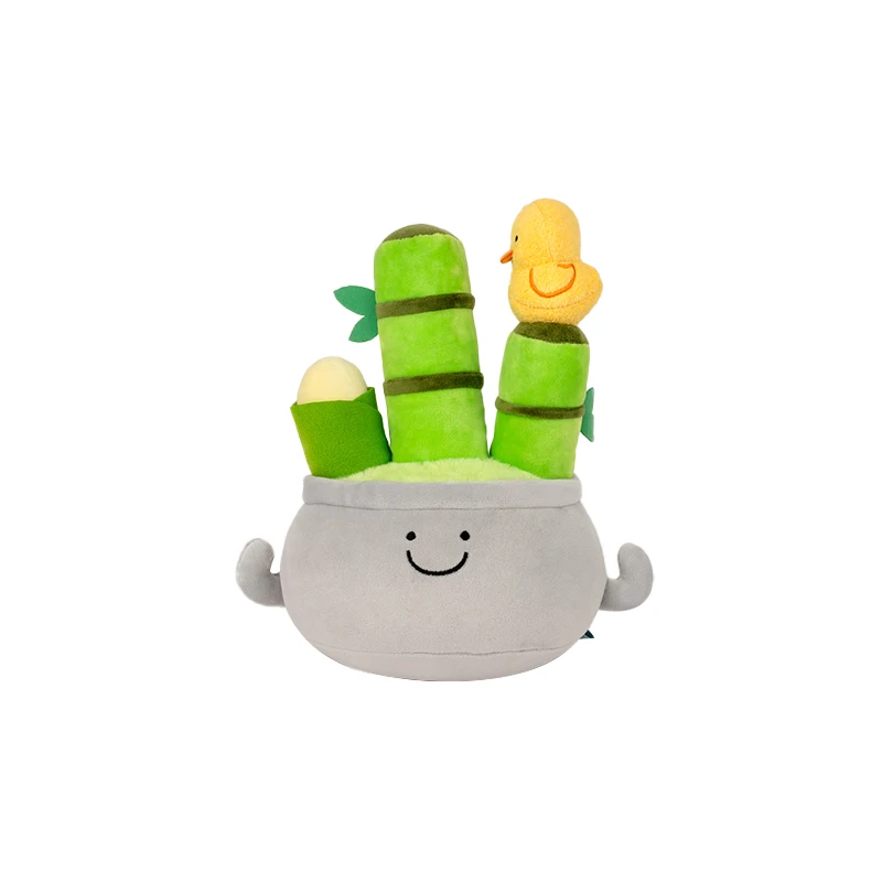 Peluche de plantes succulentes en pot, jouets en peluche Kawaii, beurre créatif, fleurs en pot, oreiller doux, décor de chevet à la maison, cadeau d'anniversaire