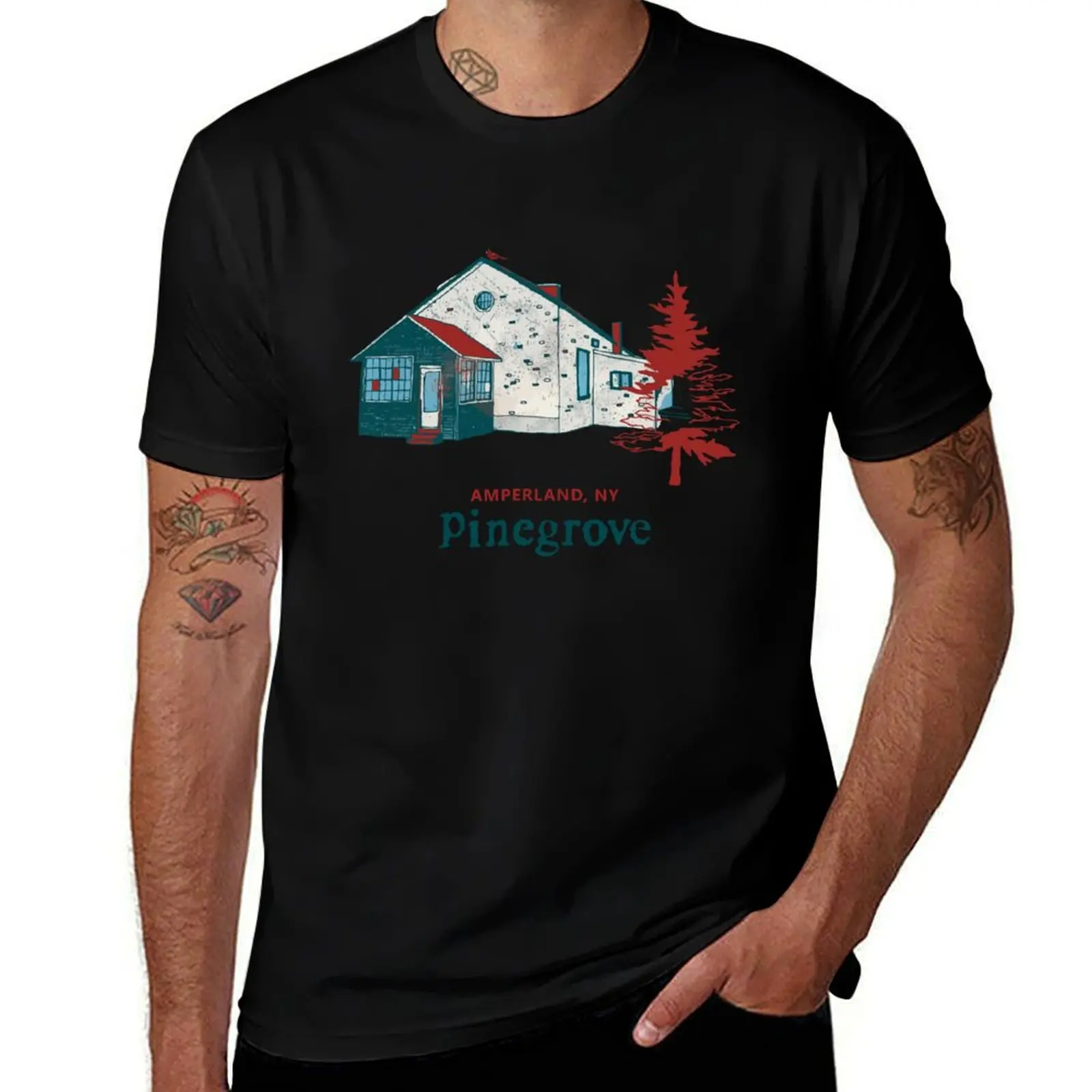Футболка Pinegrove Merch Amperland, ультрамягкая дышащая футболка
