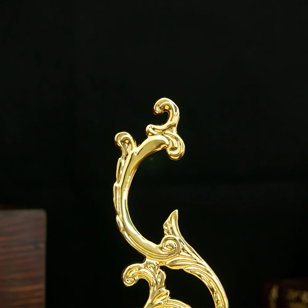 HTISOK Eleganter Wandhaken im klassischen Stil, vergoldet, für orthodoxe Kirchen und Heimdekoration, religiöses Geschenk & Zubehör – Detail 5