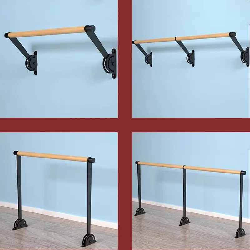 Wall Mounted Ballet Bar Rotatable and Adjustable Ballet Barre Dance Bar for Home and Club Usage 2
