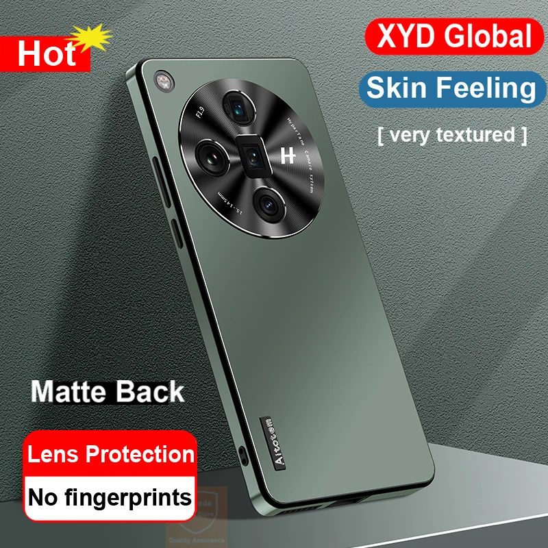 For Oppo Find X8 Pro Case Skin Feeling Brand Matte Phone Case For Oppo Find X8 Pro Cover Fashion Airbag Bumper Shell Armor