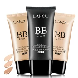 Laikou Brand 3 Colors Natural Flawless BB Cream Makeup Concealer Oil-control Liquid Foundation Moisturizing Cosmetics 50ml