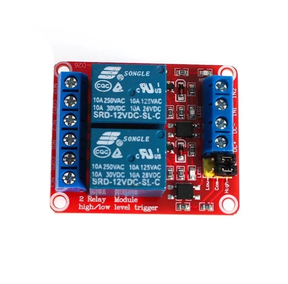 لوحة حمراء محمية ذات 8 قنوات 24 فولت مع optocoupler تدعم لوحة وحدة تتابع قناة الزناد عالية ومنخفضة المستوى من Arduino #3