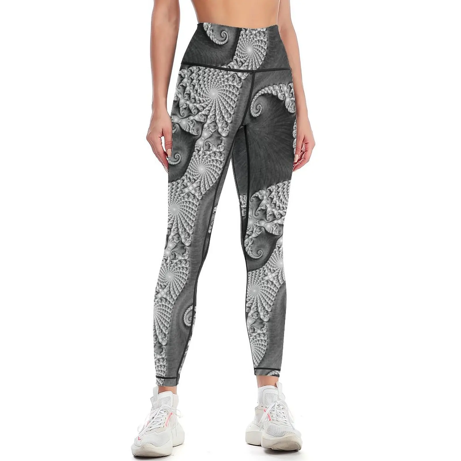 

New Arabesque Fractal Art Leggings Sports female sports for Legging sport push up legging Womens Leggings