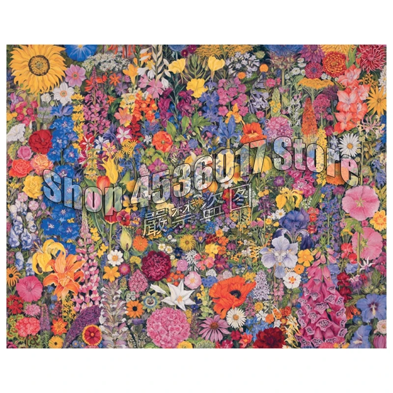 Flower Cycle canvas Full 5d Diy Diamond Painting Jewelry Cross Stitch Complete Kits Mosaic Embroidery Home Decoration Art Gift