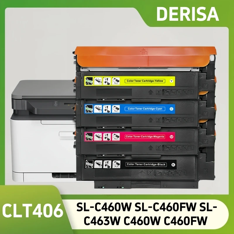 CLT406S CLT-K406S CLT406S compatible toner Cartridge for Samsung SL-C460W SL-C460FW SL-C463W C460W C460FW C463W Printer