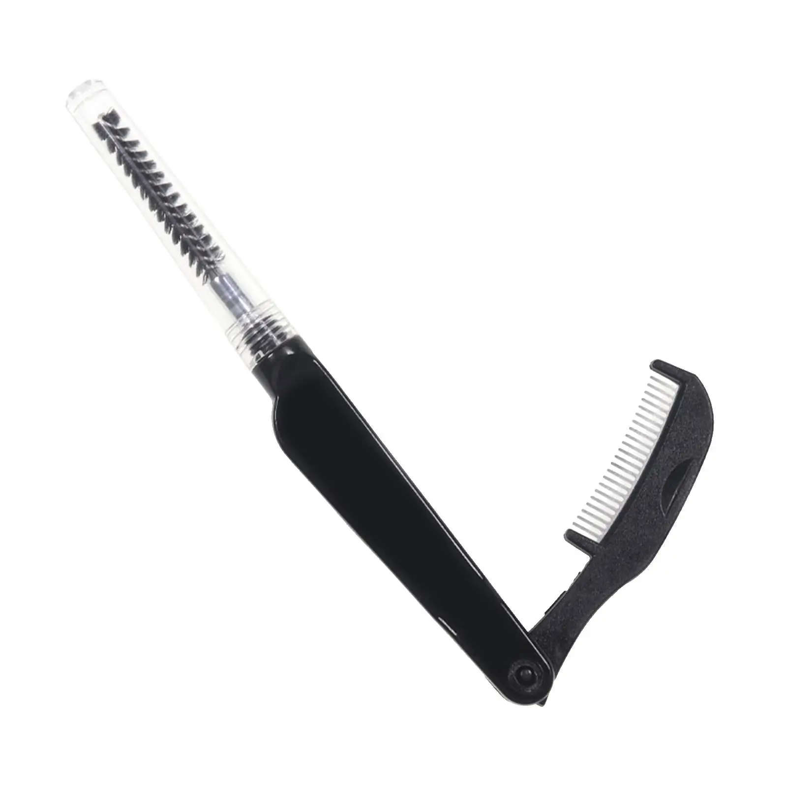 Fly Tying Tool Foldable Stainless Nylon Dub Brush Tease Out Feather Fiber Dubbed Legs Bodies