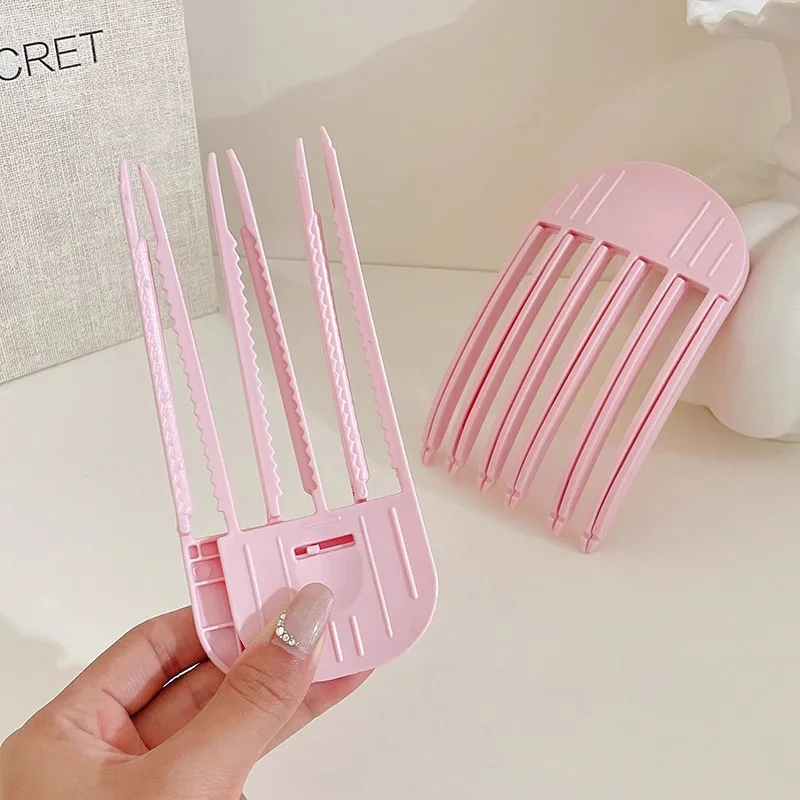 1/2pcs New Heatless Hair Care Roots Natural Fluffy Hair Clip No Heat Hair Curler Styling DIY Hair Styling Fluffiness Tool