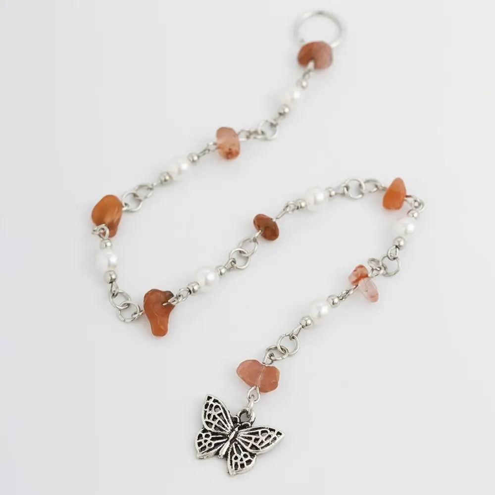

Ethnic Style Braided Hair Ring Butterfly Alloy Tassel Hair Band Hair Clip Hip-hop Style Weave Hair Accessories Travel