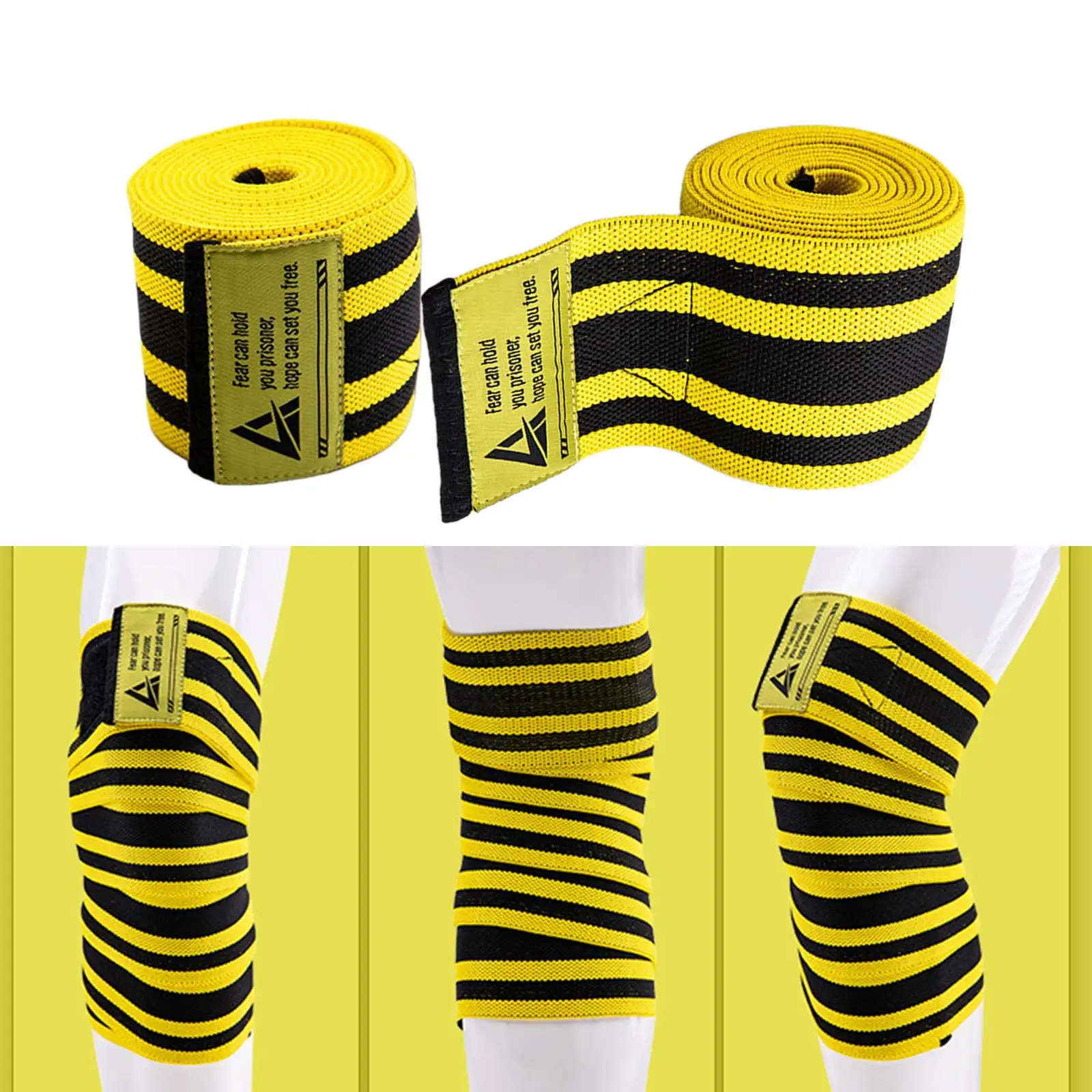 Knee Wraps for Men Women Knee Support for Running Cable Machines Squatting