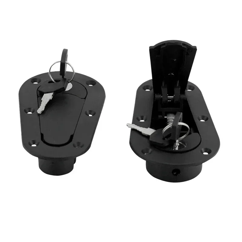 2Pcs Universal Racing Car Hood Pin Engine Bonnet Latch Lock Mount Kit with/without Lock Key