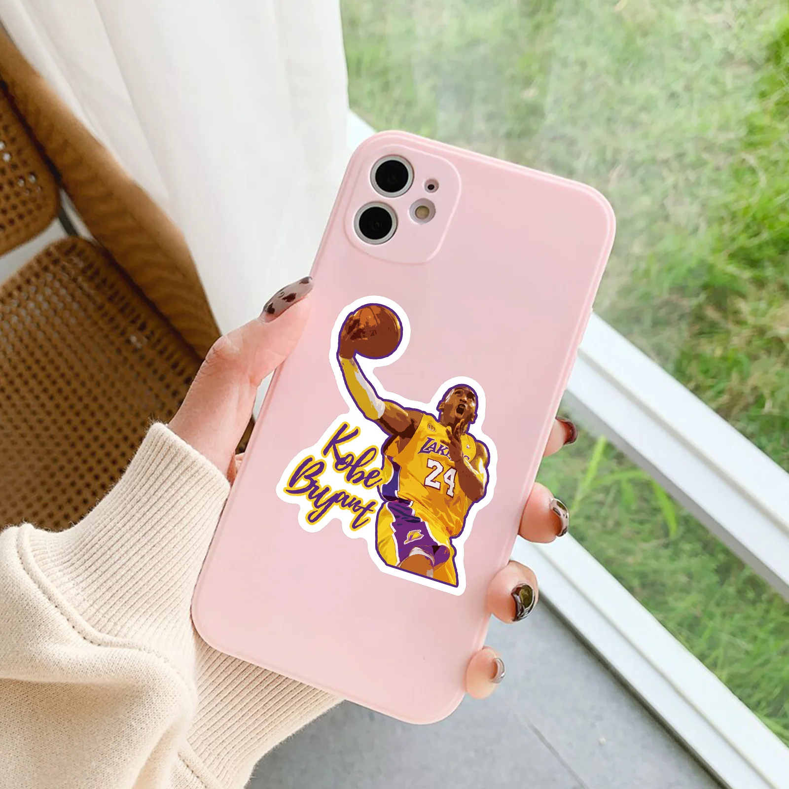 50Pcs Cool Basketball Character Stickers Graffiti Decoration for Laptop Car Luggage Motorcycles Skateboard Waterproof Sticker