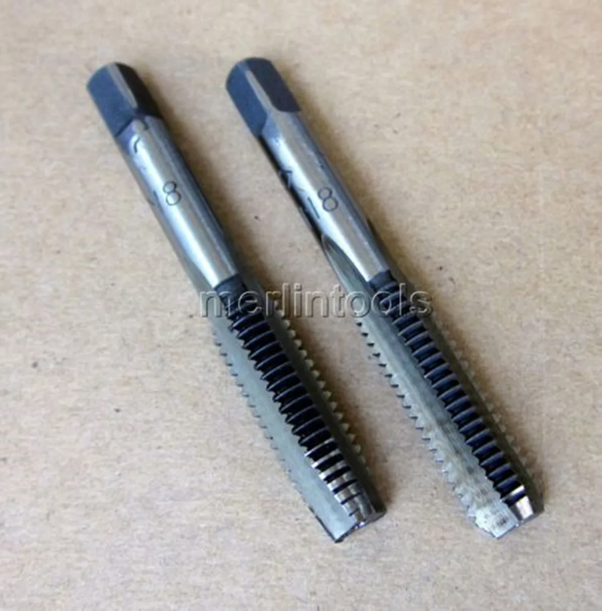 

M8 x 0.75 1.0 1.25mm Metric Hand Taper and Plug Taps 8mm