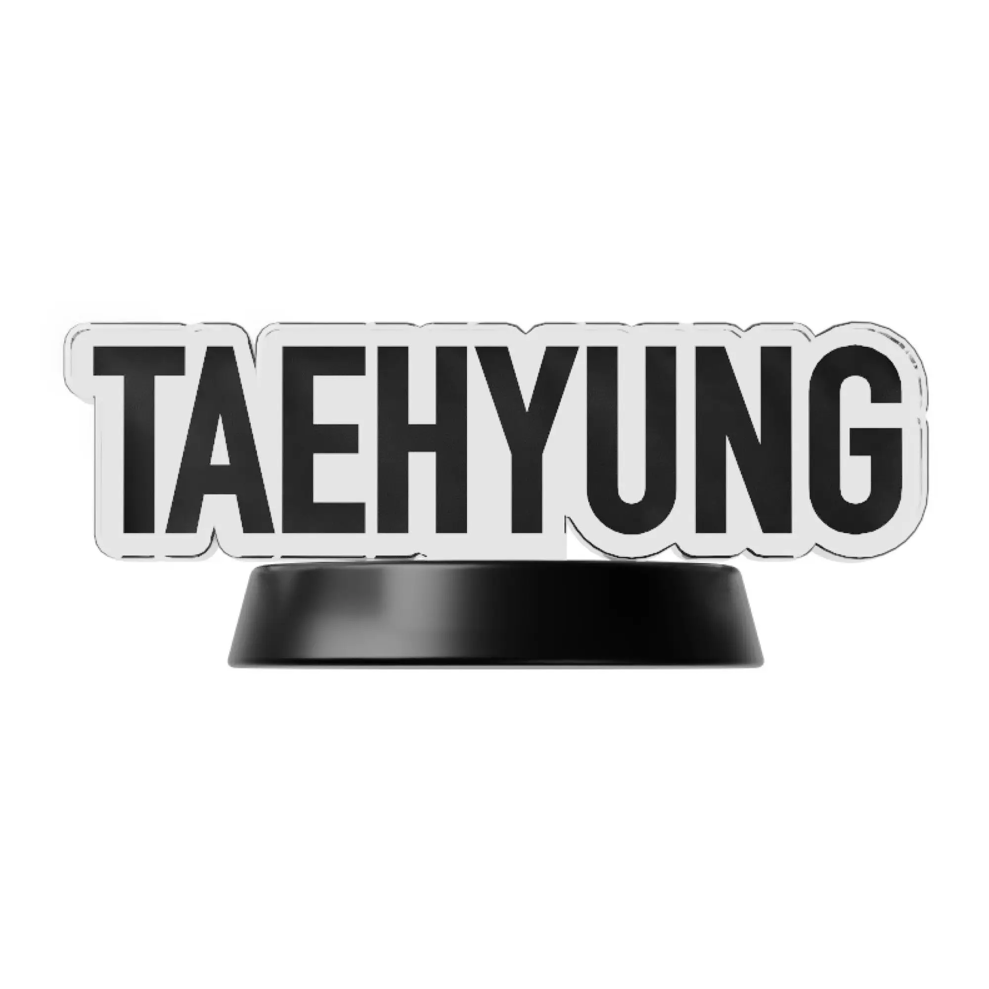 BTS Support Stick Abnehmbare Accessoires mit Mitgliedernamen, Modellierung anwendbar auf den Leuchtstab der 4. Generation, unverzichtbar für Konzerte