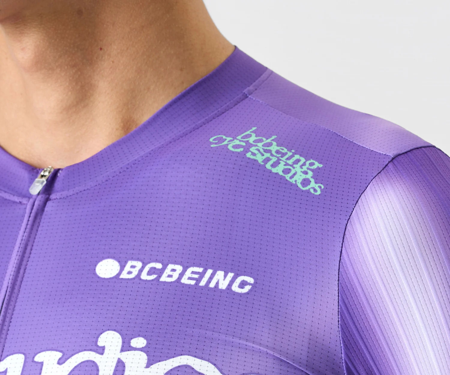 BCBE-ING AERO Fahrradtrikot Kurzarm Pro Race Fit Leichte Fahrradbekleidung Atmungsaktiv Schnelltrocknend YKK-Reißverschlüsse Fahrradtrikot – Detail 2