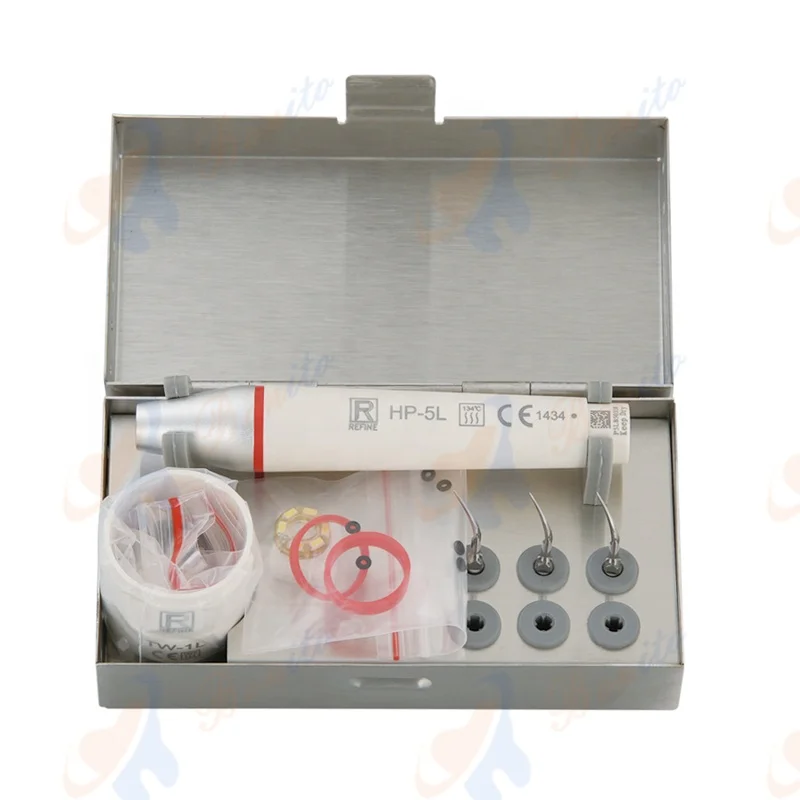 

denta Instruments h 5L Ultrasonic Scaler Led denta Ultrasonic Scaler Detachable Handpiece Autoclavable Kit