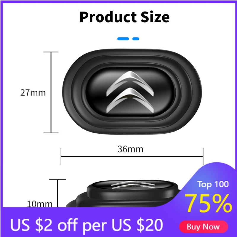 

2026 Hot Car Sticker 4/8/12pcs Car Door Interior Shock Absorber Oval Buffer For Citroen C1 C2 C3 C4 C5 Celysee Cactus Aircross B