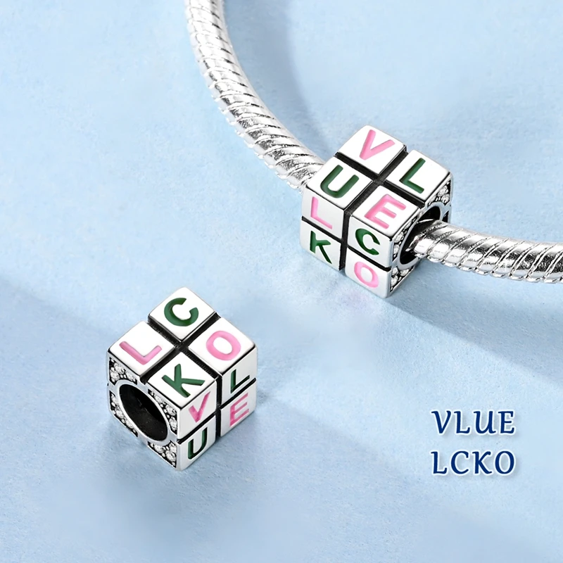 925 Sterling Silver Charms Basketball Music Love Mom Dog Beads Dangle Fit Original Bracelet DIy Jewelry Gifts
