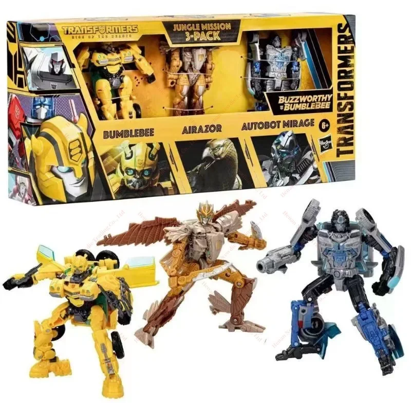 

In Stock Transformation Toys BB Series Jungle Mission 3-piece Set Action Figure Toy Collection Gift